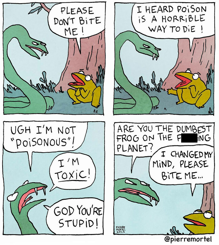 A Comic About A Toxic Snake