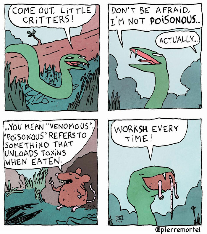 A Comic About A Venomous Snake