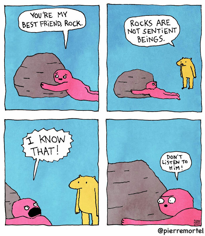 A Comic About Best Friend Rock
