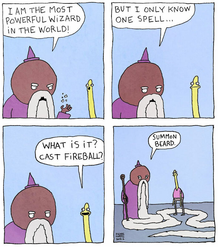 A Comic About The Most Powerful Wizard