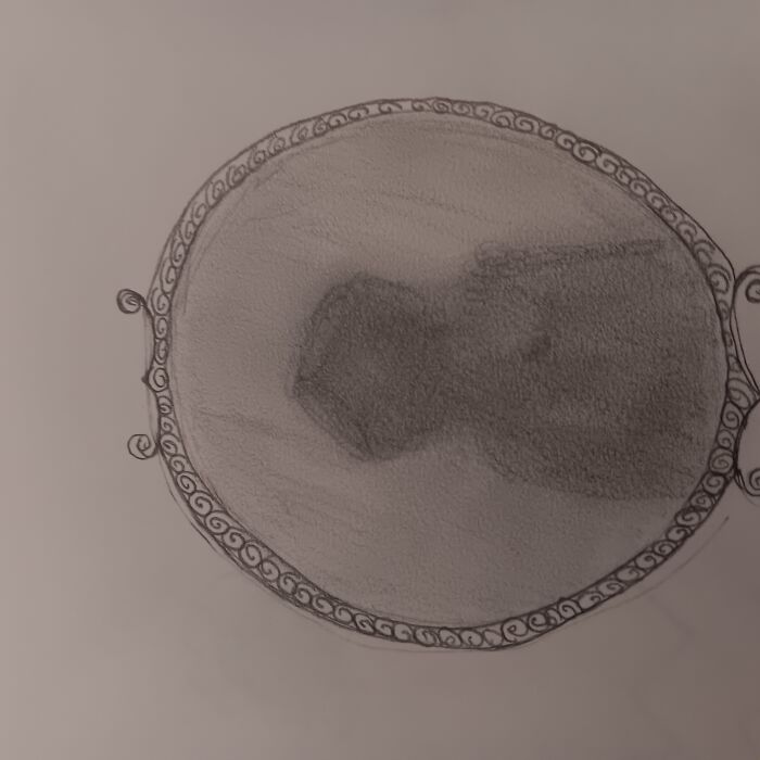 I Drawed A Mirror Showing The True Monster, Yourself