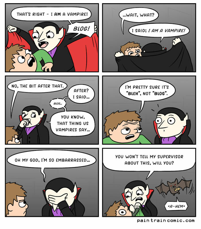 A Comic About A Vampire