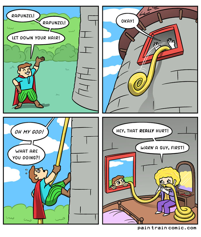 A Comic About Rapunzel
