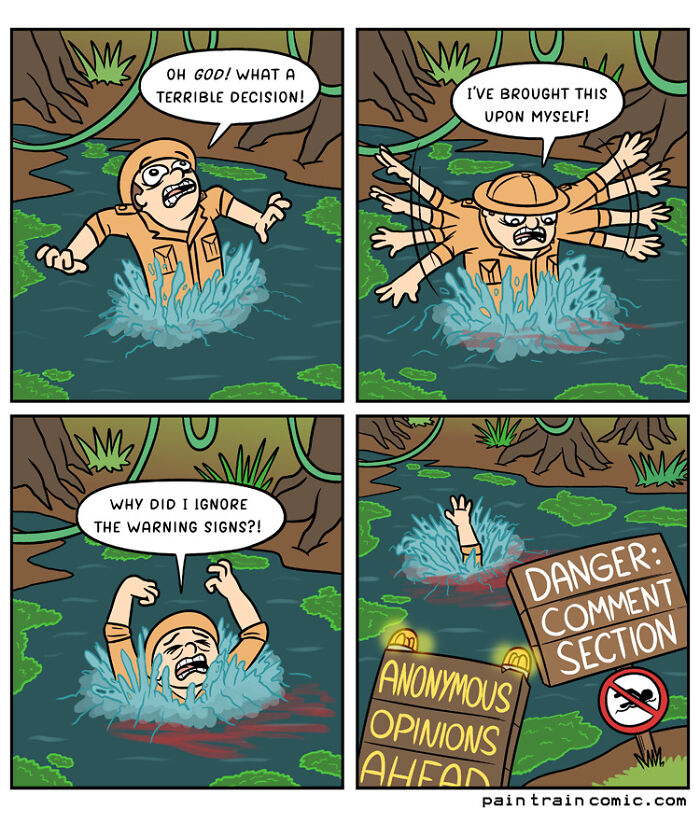 A Comic About Drowning