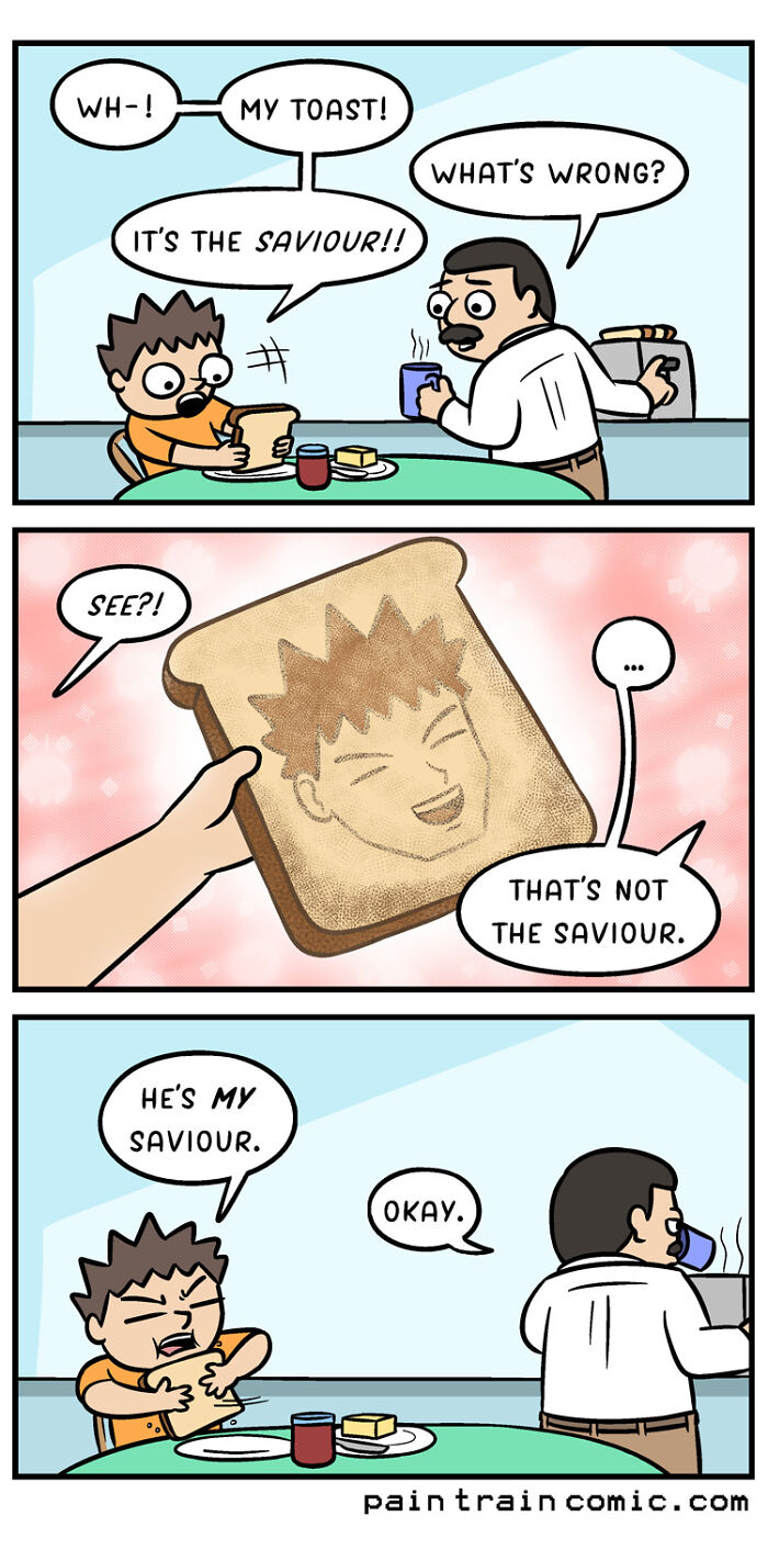 A Comic About A Toast