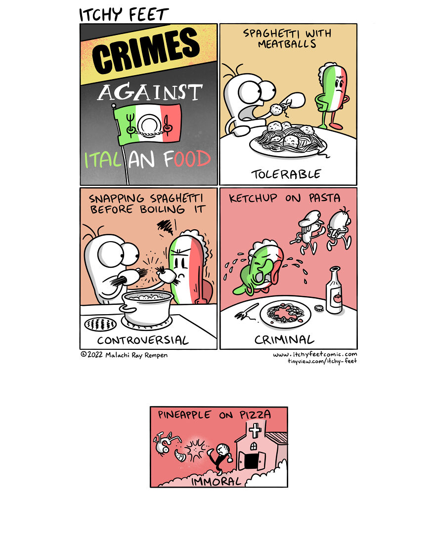 Hilarious Comics Depict Culture Differences Between Different Countries