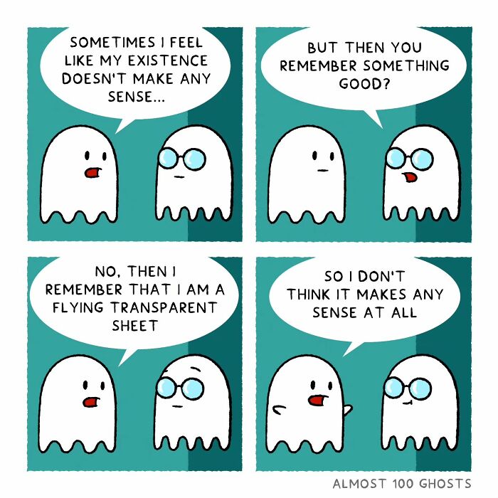 Almost 100 Ghosts Comics