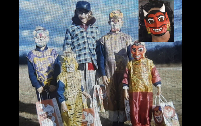 I Was The Devil In 1966, So, I Had To Buy A Vintage Mask And Be The Devil All Over Again In 2023, 57 Years Later!