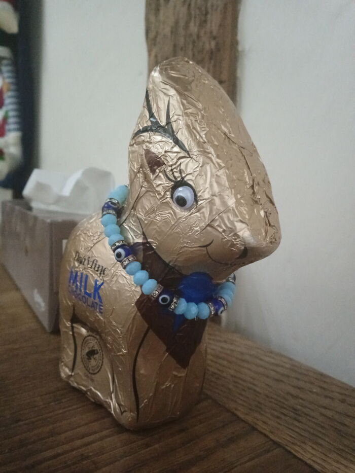 So My Sister Did This To A Chocolate Reindeer