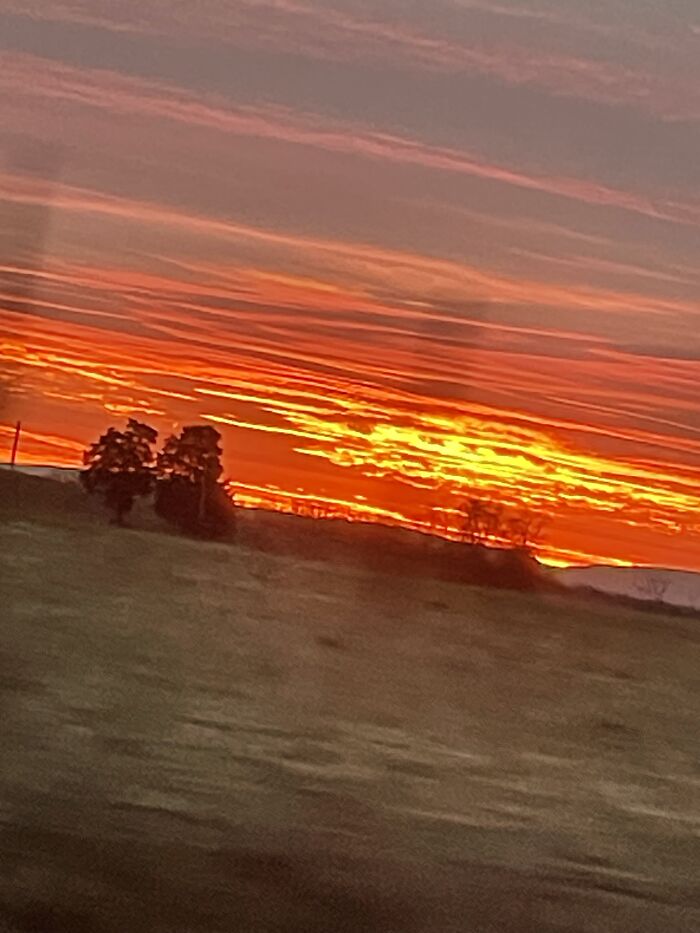 This Photo Of A Sunset