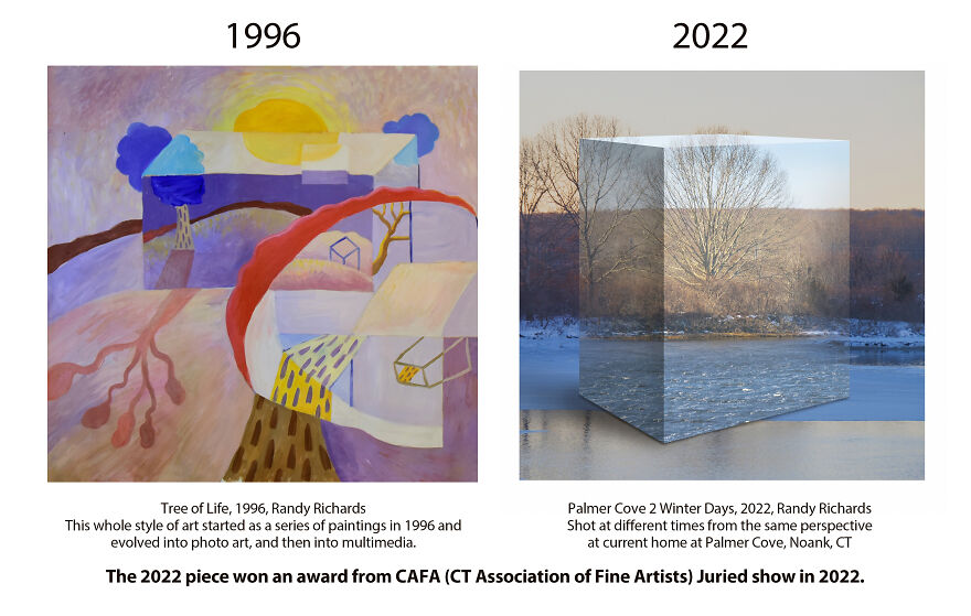 My Art Deals With Time And Space. See How Its Changed Over The Last 26 Years.