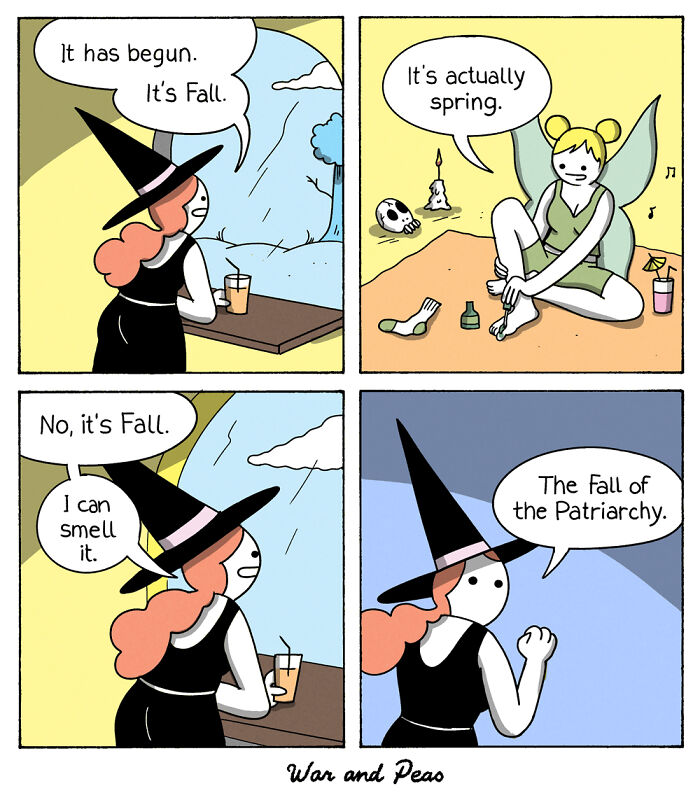 New Humorous Comics With Unexpected Plot Twists By War And Peas