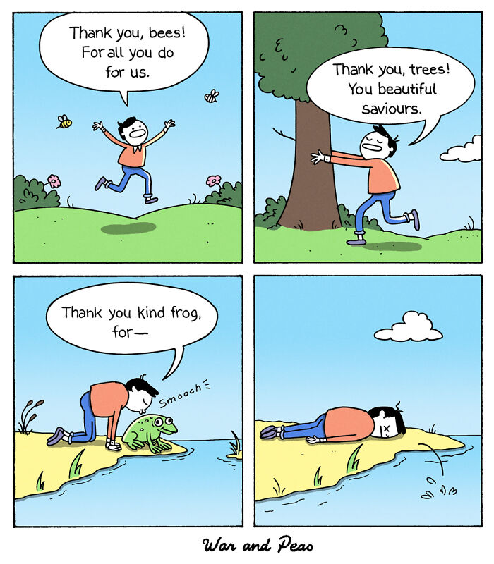 New Humorous Comics With Unexpected Plot Twists By War And Peas