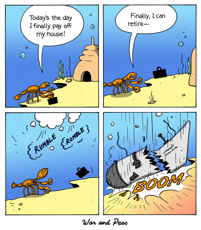 New Humorous Comics With Unexpected Plot Twists By War And Peas