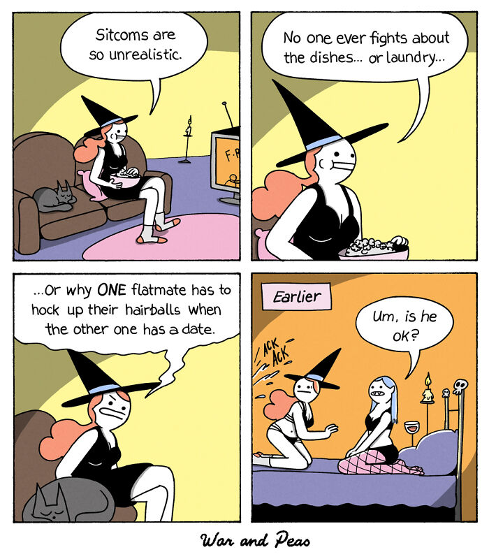 New Humorous Comics With Unexpected Plot Twists By War And Peas