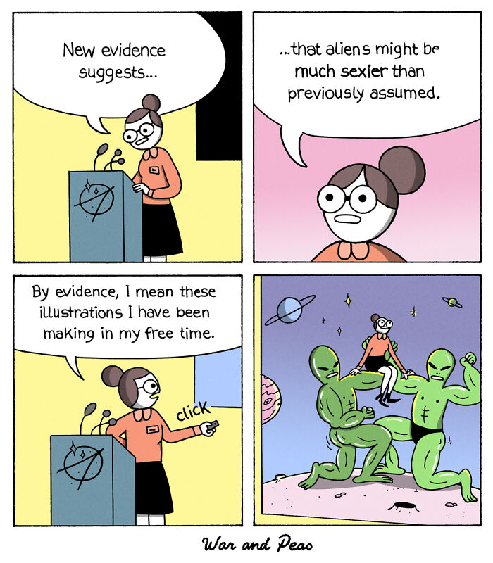 New Humorous Comics With Unexpected Plot Twists By War And Peas