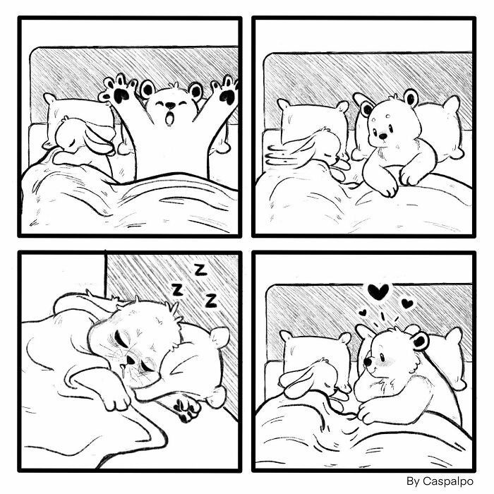 New Cute Comics About Love, By Caspalpo, That Will Melt Your Little Heart