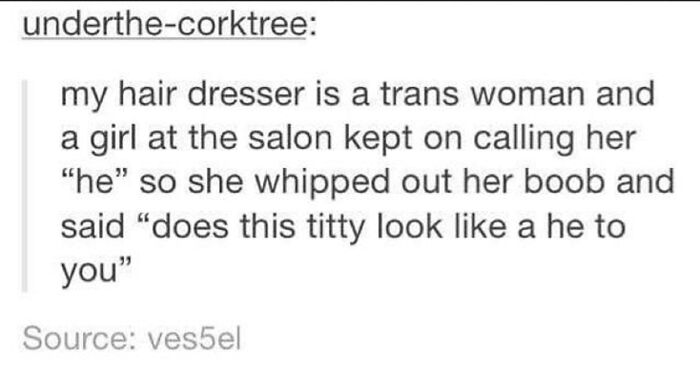 Trans Women Are Women