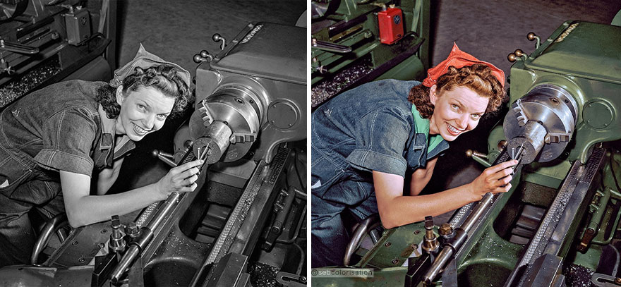 Teenage Girls And Boys Train For Defense Work Made Possible By TVA At A National Administration School. Knoxville, Tennessee, June 1942