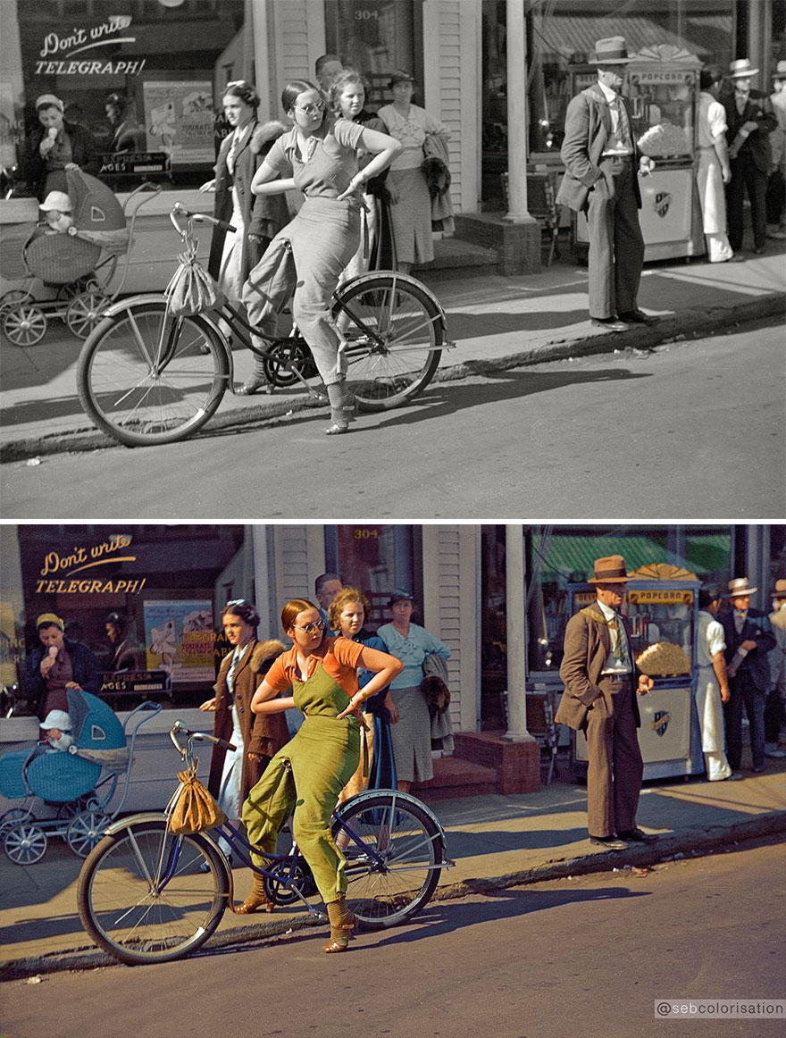 Street Scene, Provincetown, Massachusetts, Summer 1937
