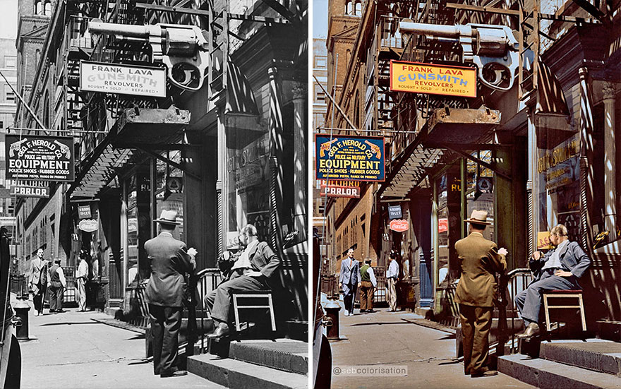 Center Market Place, New York, 1940