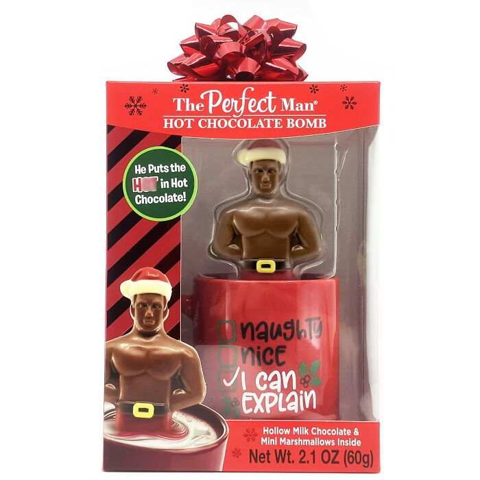 Cocoa Prince Charming: Unbox 'The Perfect Man' Hot Cocoa Bomb And Mug Set - Your Knight In Chocolate Armor For Cozy Nights In!