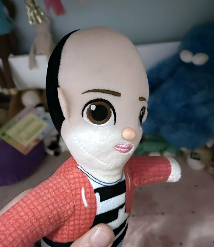 Hair Fell Off The Doll, Now My Daughter Walks Around With A Middle-Aged Balding Friend