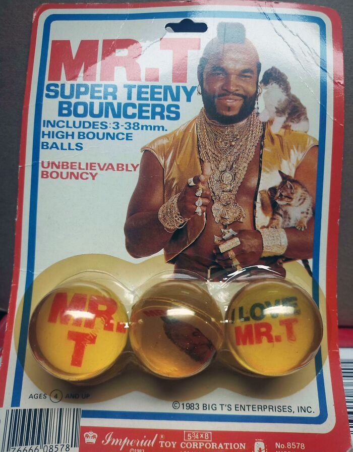 1980s Mr. T Bouncy Balls