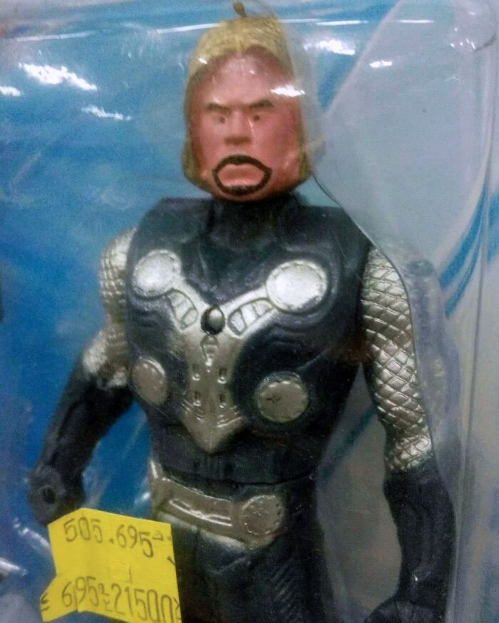This Ridiculous Thor Toy