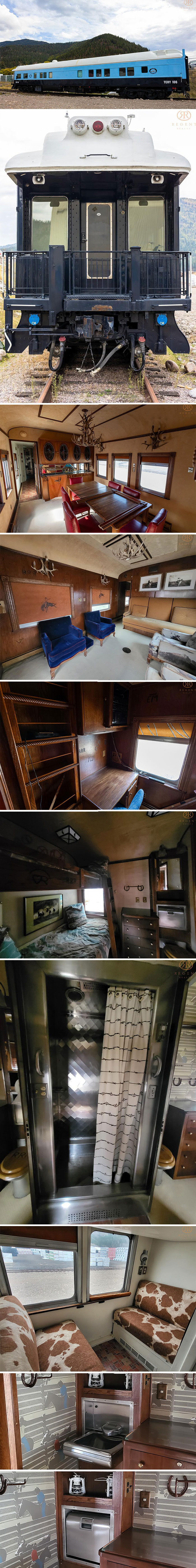 Here’s A Rare Chance To Own And Live In Your Very Own Historic Pullman-Standard 1925 Rail Car (Tcry 106) In Bonner Mt For Only $249,000. Getting Railed Has Never Been Easier