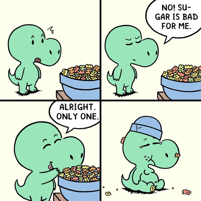 Artist Reveals What The Daily Life Of Dinosaurs Looked Like (35 New Comics)