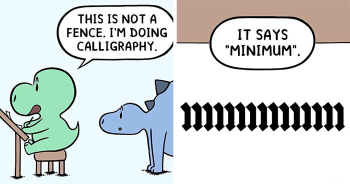 Artist Reveals What The Daily Life Of Dinosaurs Looked Like (35 New Comics)