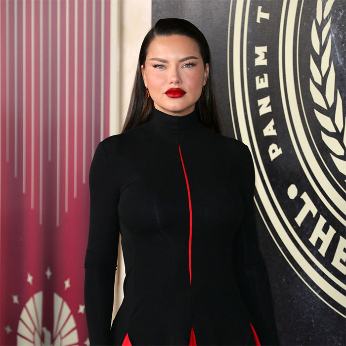 Adriana Lima Wasn’t Bothered “At All” By Trolls Mocking Her Looks At The Hunger Games Premiere