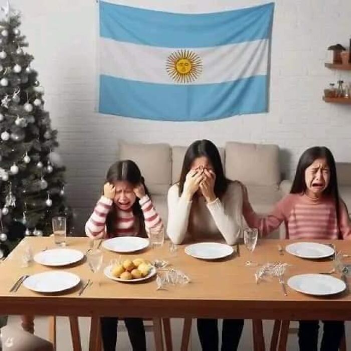 Christmas Dinner In Argentina