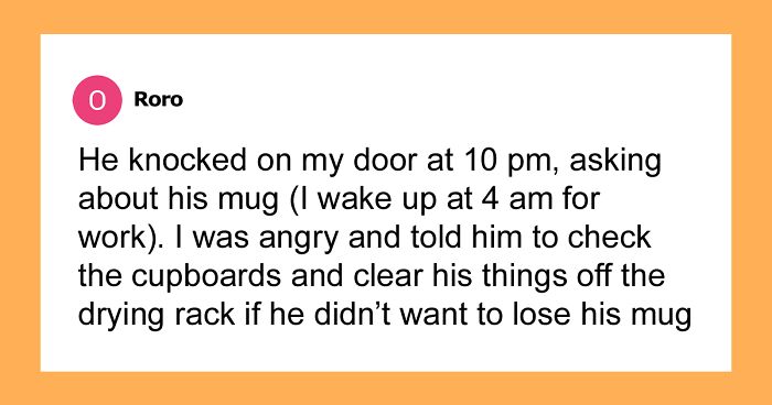 Hey Pandas, AITA For Confronting My Roommate About Leaving Clutter In The Kitchen?