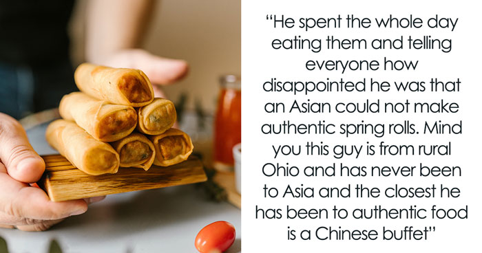 Cousin Keeps Criticizing Man’s Wife’s Asian Food For Not Being ‘Authentic’ Enough, Gets Humbled
