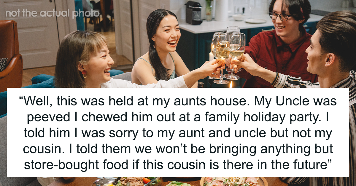 Cousin Keeps Criticizing Man's Wife's Asian Food For Not Being 'Authentic' Enough, Gets Humbled - Vimarsana News