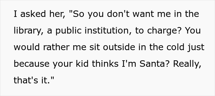 Entitled Mom Demands Guy Leave Library Because He Looks Like Santa Entitled Mom Demands Guy Leave Library Because He Looks Like Santa
