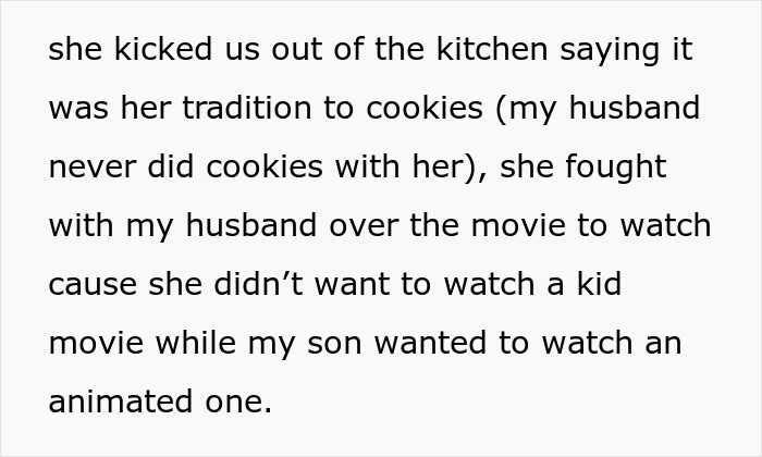 Overbearing MIL Made Whole Christmas About Herself Last Year And This Year Got Uninvited Overbearing MIL Made Whole Christmas About Herself Last Year And This Year Got Uninvited