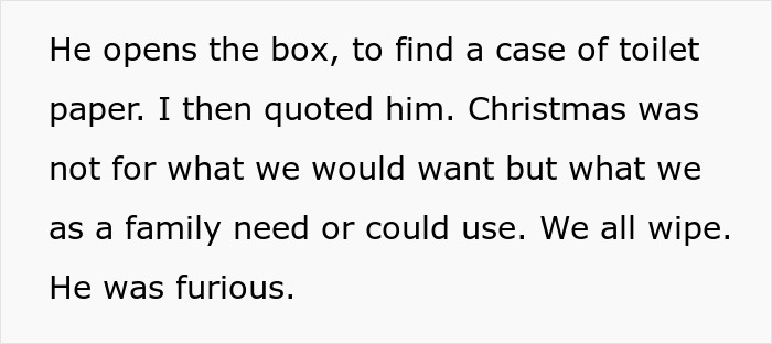 Woman Waits A Full Year To Get Back At Husband For Selfish Christmas Gift, Makes Him Furious Woman Waits A Full Year To Get Back At Husband For Selfish Christmas Gift, Makes Him Furious