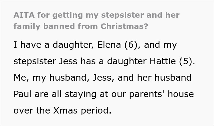 “Nobody Shouts At My Child”: Woman Accused Of Ruining Christmas After Family Gets Banned “Nobody Shouts At My Child”: Woman Accused Of Ruining Christmas After Family Gets Banned