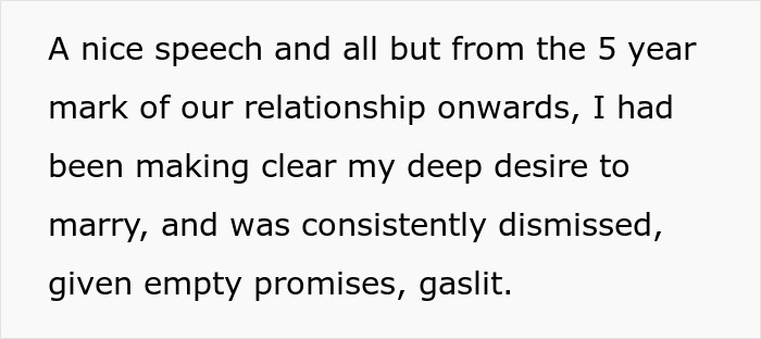 Text about a guy who decides to finally propose after 30 years, facing an eye roll from his partner with 4 kids. Text about a guy who decides to finally propose after 30 years, facing an eye roll from his partner with 4 kids.