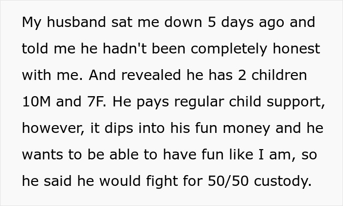 Man Expects Wife To Raise Two Kids He Hid From Her For 3 Years, Gets Served With Divorce Papers Man Expects Wife To Raise Two Kids He Hid From Her For 3 Years, Gets Served With Divorce Papers