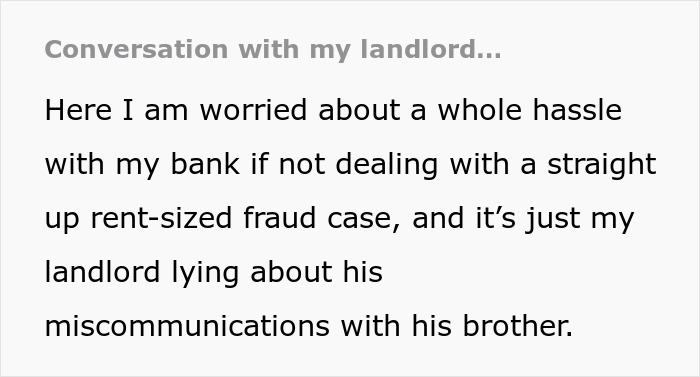 Tenant Learns Their Rent Payment Check Was Cashed In, Landlord Claims He Did No Such Thing Tenant Learns Their Rent Payment Check Was Cashed In, Landlord Claims He Did No Such Thing