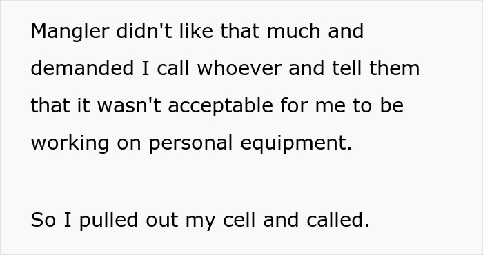 Manager Demands To Speak With The Owner Of The Laptop IT Guy Is Working On, The CEO Answers Manager Demands To Speak With The Owner Of The Laptop IT Guy Is Working On, The CEO Answers
