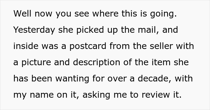 Husband Waits Years To Get Wife Special Gift, Learns The Surprise Has Been Ruined Husband Waits Years To Get Wife Special Gift, Learns The Surprise Has Been Ruined