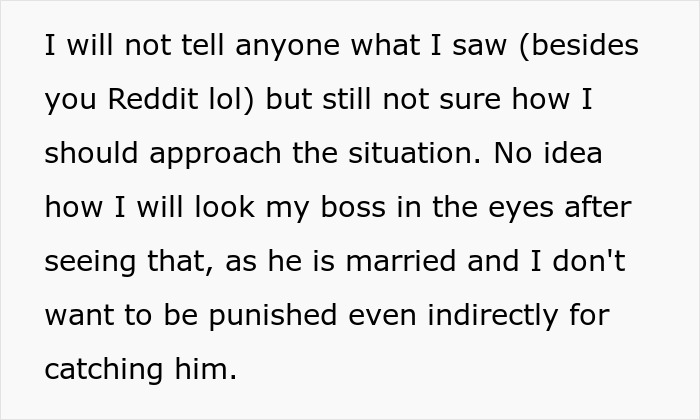 “He Is Married”: Person Sees What They Weren’t Supposed To At Office Xmas Party, Needs Advice “He Is Married”: Person Sees What They Weren’t Supposed To At Office Xmas Party, Needs Advice