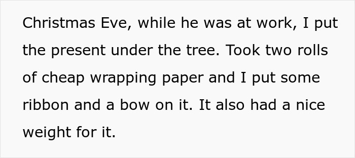 Woman Waits A Full Year To Get Back At Husband For Selfish Christmas Gift, Makes Him Furious