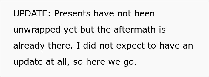 “No One Gets Bows This Year”: Woman Takes Petty Revenge On Entitled SILs “No One Gets Bows This Year”: Woman Takes Petty Revenge On Entitled SILs