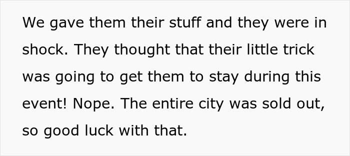 Guests Think They Can Outsmart Their Hotel, Are Shocked To See Their Bags Packed At The Front Desk Guests Think They Can Outsmart Their Hotel, Are Shocked To See Their Bags Packed At The Front Desk